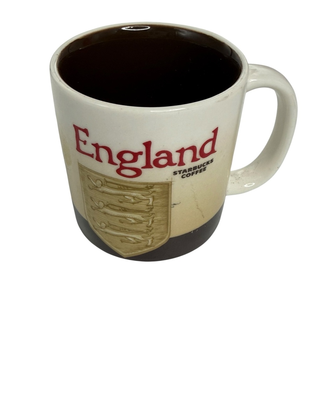 Starbucks Coffee Espresso Mug 2009 England Collectors Series 3 oz